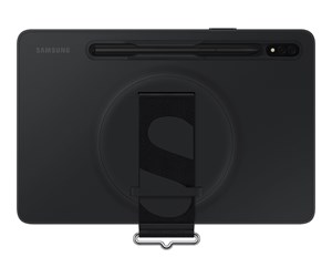 Nettbrett - Deksler og etui - Samsung Galaxy Tab S8 Strap Cover - Black - EF-GX700CBEGWW