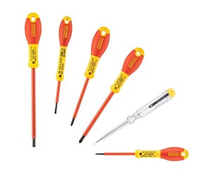 Verktøy - Stanley Fatmax™ 6 Piece Insulated Slotted Pozi Set - 0-65-443