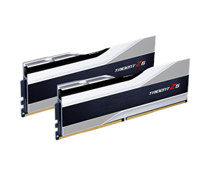 RAM - G.Skill Trident Z5 DDR5-6000 - 32GB - CL36 - Dual Channel (2 pcs) - Intel XMP - Sølv - F5-6000J3636F16GX2-TZ5S