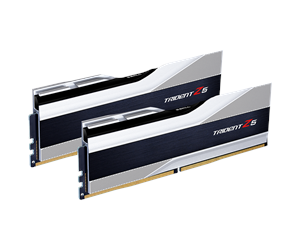 RAM - G.Skill Trident Z5 DDR5-6000 - 32GB - CL40 - Dual Channel (2 pcs) - Intel XMP - Sølv - F5-6000J4040F16GX2-TZ5S