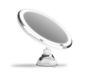 Baderomstilbehør - Gillian Jones Suction Cup Mirror w. Adjustable LED Light & Touch Function - 10257 X5