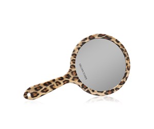 Sminke - Gillian Jones Two Sided Hand Mirror in Leopard Print - 10204-79