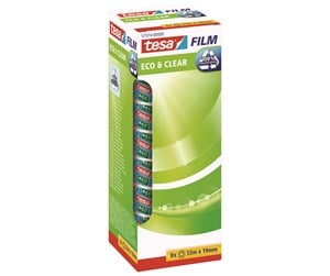 Tape & Lim - tesa film eco & clear tape 8 x 33m x 19mm Transparent - 57074-00000-01