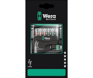 Bormaskin & Bits - Wera Bit-Check 12 BiTorsion 1 SB 12 pieces - 05136385001