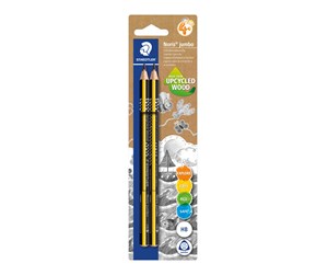 Skrive- & Tegneverktøy - Staedtler Pencil Noris jumbo 2pcs bc    FSC 100% - 119 BK2 DA