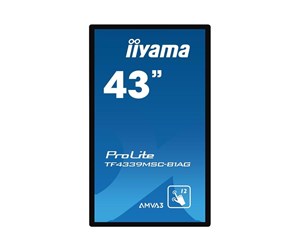 Digital skilting & Hotell TV - iiyama ProLite - TF4339MSC-B1AG