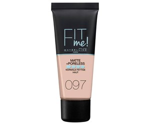 Sminke - Maybelline Fite Me! Matte + Poreless Foundation - 097 Porcelain - 3600531549374