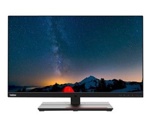 Skjerm - 27" Lenovo ThinkVision P27u-20 - 3840x2160 - IPS - Thunderbolt 4 - KVM - RJ45 - 62CBRAT6EU