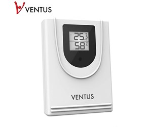 Værstasjon - VENTUS Temperature sensor wireless W037 - W037