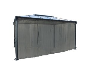 Hageredskaper - Canopia Mosquito net for Martinique 4300 & Milano 4300 rectangular garden gazebo Palram - 540-095