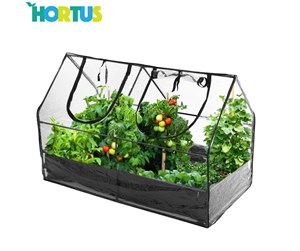 Hageredskaper - HORTUS Greenhouse with bottom 130 x 85 x 65 cm - 211-181