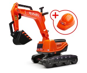 Kjøretøy - Falk Digger including helmet Kubota - 808-090