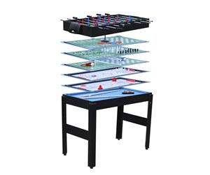 Brettspill & Puslespill - Nordic Games 12-in-1 multi-use game table 90 x 50 x 124 cm - 809-055