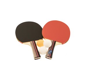 Fotball & Ballspill - Nordic Games Table tennis paddle set of 2 rackets and 3 balls - 809-030