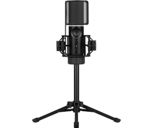 Mikrofon - Streamplify RGB Microphone - w/ Tripod - Black - SPMC-MZ1C127.11