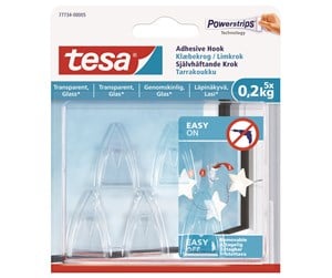 Oppheng & Kroker - tesa Powerstrips Hook 0.2kg Transparent - 77734-00005-00