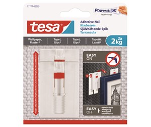 Oppheng & Kroker - tesa Adhesive Nail adjustable 2kg Wallpaper - 77777-00005-00