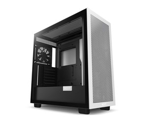 Kabinett - NZXT H7 Flow Matte White / Black - Kabinett - Miditower - Hvit - CM-H71FG-01