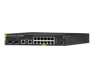 Switch/splitter - Hewlett Packard Enterprise Aruba 6000 12G Class4 PoE 2G/2SFP 139W Switch - R8N89A#ABB