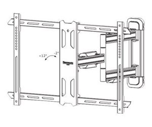 Veggmontering, AV-braketter & AV-møbler - Neomounts by NewStar Select 45 kg From 100 x 100 mm - WL40S-850BL16