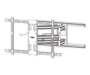 Veggmontering, AV-braketter & AV-møbler - Neomounts by NewStar Select 60 kg From 100 x 100 mm - WL40S-850BL18