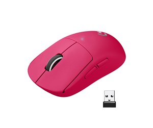 Mus - Logitech G PRO X SUPERLIGHT - Gaming mus - Optisk - 5 - Magenta - 910-005957