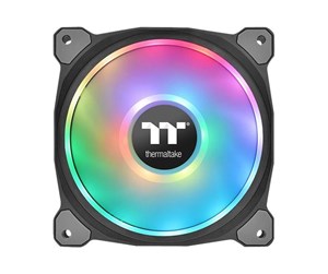 Kabinettvifte - Thermaltake Riing Duo 12 RGB Radiator Fan TT - Kabinettvifte - 120mm - Svart - CL-F073-PL12SW-A