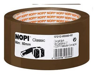 Tape & Lim - Nopi Packaging Classic Tape Brown 66 mm : 50 mm - 57212-00000-04