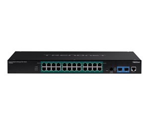 Switch/splitter - TRENDnet TI-RP262I - Industrial - switch - 26 ports - Managed - rack-mountable - TI-RP262I