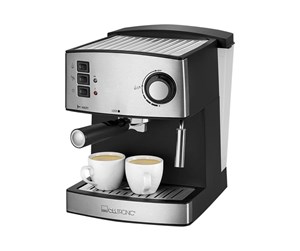 Kaffe & Espresso - Clatronic ES 3643 - coffee machine with cappuccinatore - 15 bar - stainless steel - ES 3643