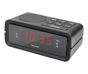 DAB, nettverks- og klokkeradio - TechniSat DIGICLOCK 2 - FM - Mono - 76-4902-00