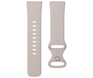 Smartklokke - Tilbehør - Fitbit Versa 3/Sense Armband Lunar White (S) - FB174ABWTS