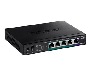 Switch/splitter - TRENDnet TPE TG350 5-Port Unmanaged 2.5G PoE+ Switch (55W) - TPE-TG350