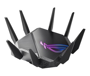 Ruter - ASUS ROG Rapture GT-AXE11000 Tri-band WiFi 6E (802.11ax) gaming router - Wireless router Wi-Fi 6 - 90IG06E0-MO1R00