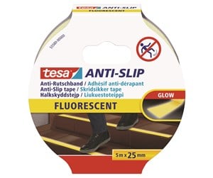 Tape & Lim - tesa Anti-Slip tape 5m x 25mm Fluorescent - 55580-00000-11