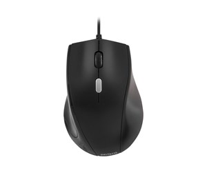 Mus - Deltaco MS-774 Mouse 3 buttons Wired USB Black - Mus - Optisk - 3 knapper - Svart - MS-774