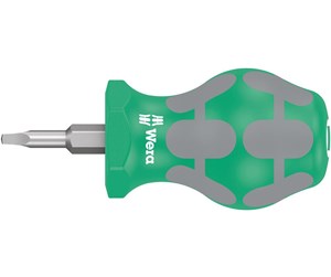 Håndverktøy - Wera 368 Stubby screwdriver for square head socket screws # 01 x 25 mm - 5008863001