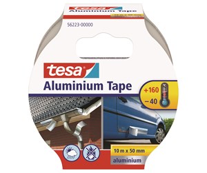 Tape & Lim - tesa Aluminum Tape Strong 50mµ 10m x 50mm - 56223-00000-11