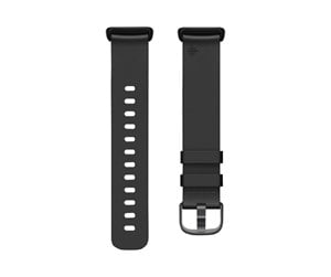 Smartklokke, Smartwatch & Sportsklokke - Fitbit Charge 5 Leather Band Black (S) - FB181LBBKS