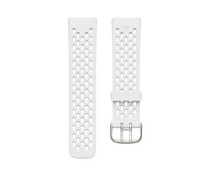 Smartklokke, Smartwatch & Sportsklokke - Fitbit Charge 5 Sport Band Frost White (S) - FB181SBWTS