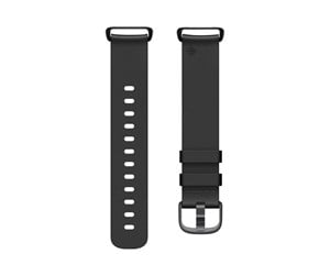 Smartklokke, Smartwatch & Sportsklokke - Fitbit Charge 5 Leather Band Black (L) - FB181LBBKL