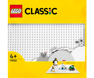 LEGO® - LEGO Classic 11026 Hvit basisplate - 11026