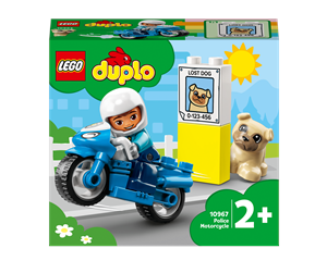 LEGO® - LEGO DUPLO 10967 Politimotorsykkel - 10967