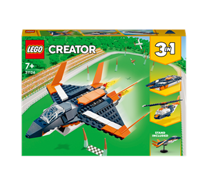 LEGO® - LEGO Creator 31126 Supersonisk jetfly - 31126