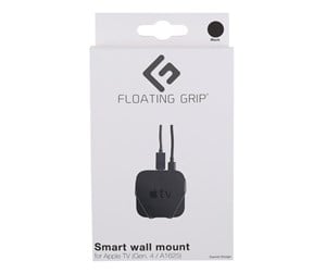 Veggmontering, AV-braketter & AV-møbler - Floating Grip APPLE TV GEN. 4 WALL MOUNT (BLACK) - FG2016