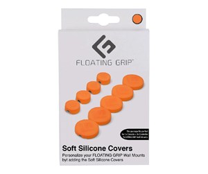 Spill - Tilbehør - Floating Grip Soft Silicon Covers for wall mounts - Orange - FG-COV-487ORANGE