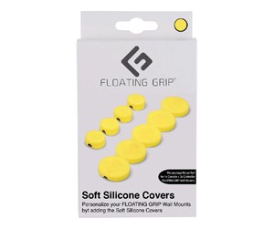 Spill - Tilbehør - Floating Grip Soft Silicon Covers for wall mounts - Yellow - FG-COV-488YELLOW