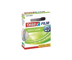 Tape & Lim - tesa film eco & clear 10m x 15mm + hand dispenser green - 57069-00000-01