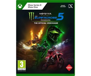 Spill - Monster Energy Supercross 5: The Official Videogame - Microsoft Xbox One - Racing - 8057168504705