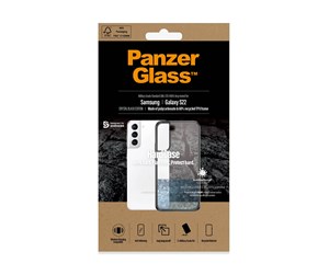 Mobil - Deksel og etui - PanzerGlass HardCase Samsung Galaxy S22 - Smokey Black - PANZER0371